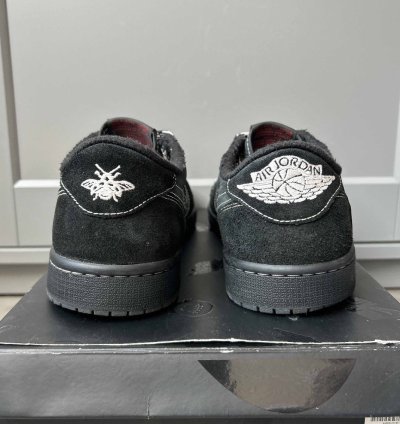 Size 10 - Nike Air Jordan 1 Low Travis Scott Black Phantom