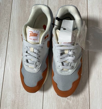 Nike Air Max 1 Patta Waves Monarch Size 7us