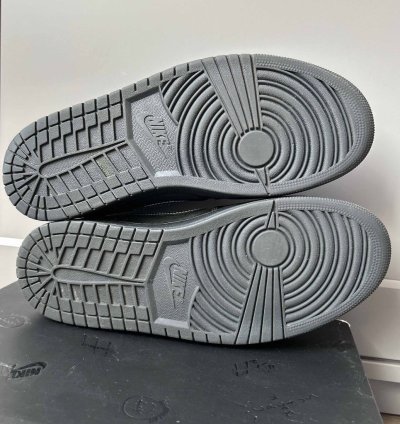 Size 10 - Nike Air Jordan 1 Low Travis Scott Black Phantom