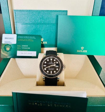 Rolex Yacht-master 42 Tres Peu Port En Merveilleux Etat