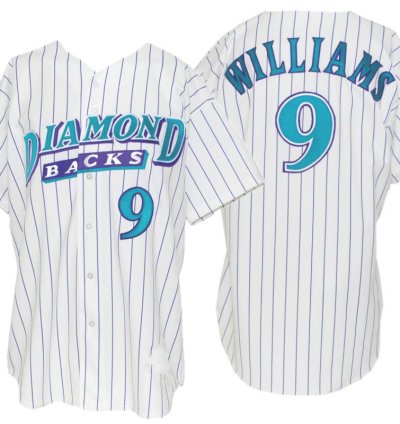 Arizona Diamondbacks Matt Williams White 1998 Throwback Jersey
