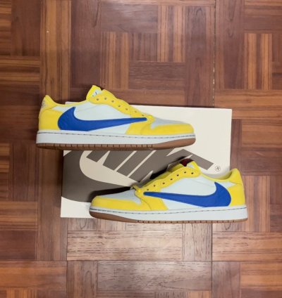 Air Jordan 1 Low Travis Scott Canary
