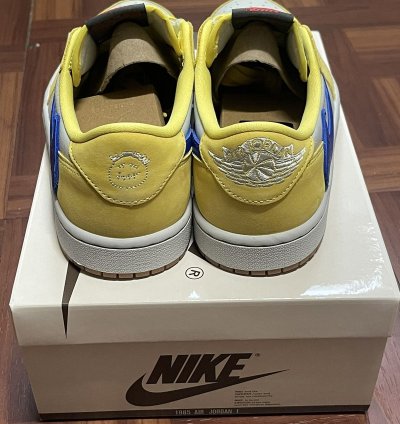 Air Jordan 1 Low Travis Scott Canary