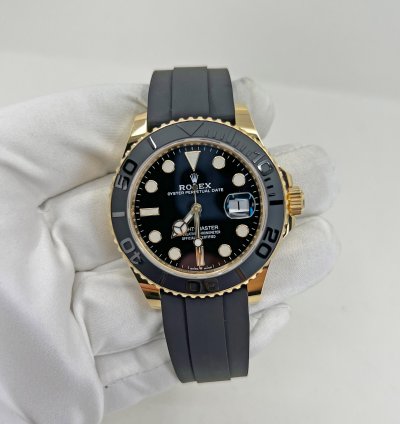 Rolex Yacht-master 42 Unworn 2024 Yacht-master 42 Black Dial Yg 18k Ref 226658