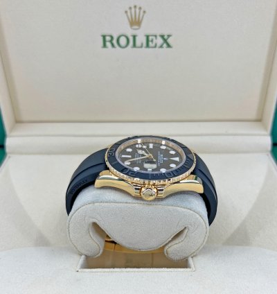 Rolex Yacht-master 42 Unworn 2024 Yacht-master 42 Black Dial Yg 18k Ref 226658