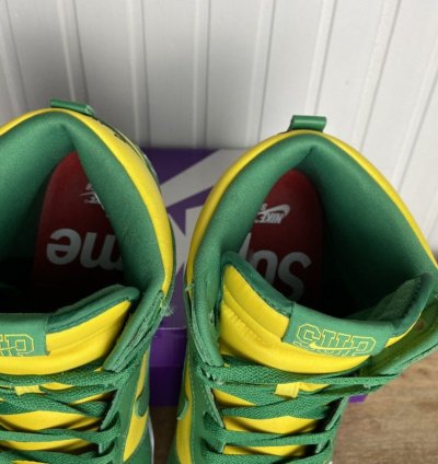 Nike Sb Dunk High Supreme By Any Means Brazil 12us