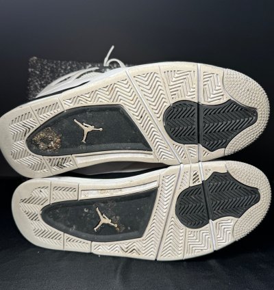 Size 10 5 - Air Jordan 4 Retro Military Black Men Shoes