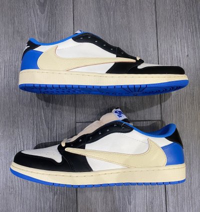 Air Jordan 1 Low Travis Scott Fragment Size 12 Brand New
