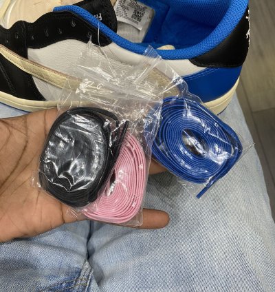 Air Jordan 1 Low Travis Scott Fragment Size 12 Brand New
