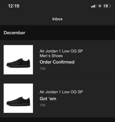 Air Jordan 1 Og Sp Travis Scott Black Phantom