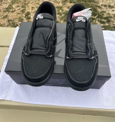 Air Jordan 1 Og Sp Travis Scott Black Phantom