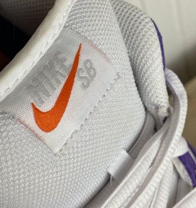 Nike Sb Dunk Low Pro Iso Orange Label Purple Size 10us