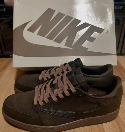 Air Jordan 1 Low Og Sp Velvet Brown