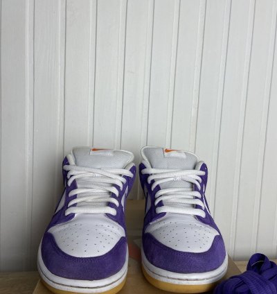 Nike Sb Dunk Low Pro Iso Orange Label Purple Size 10us