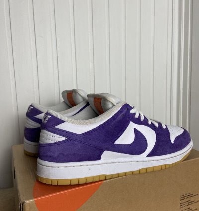 Nike Sb Dunk Low Pro Iso Orange Label Purple Size 10us