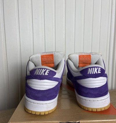Nike Sb Dunk Low Pro Iso Orange Label Purple Size 10us