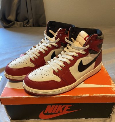 Size 10 Air Jordan 1 High Lost Found