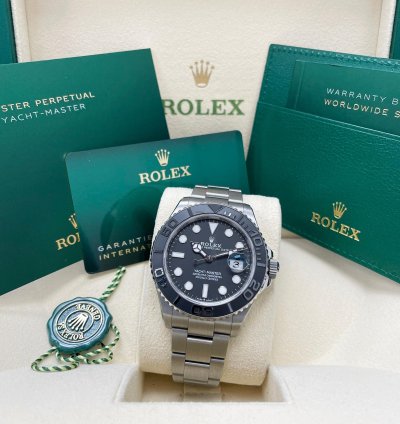 Rolex Yacht-master 42 Unworn Yacht-master 42mm Titanium 226627 Oyster Bracelet Titanium Compete Set