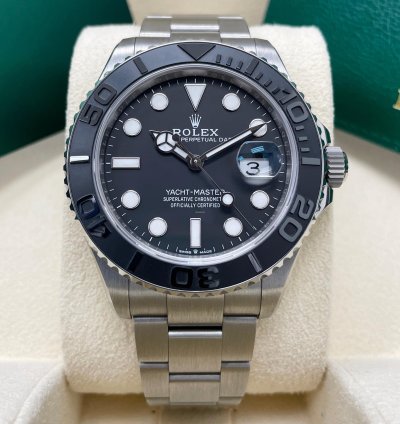 Rolex Yacht-master 42 Unworn Yacht-master 42mm Titanium 226627 Oyster Bracelet Titanium Compete Set