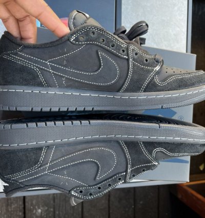 Air Jordan 1 Retro Low Og Sp Travis Scott Black Phantom