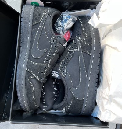Air Jordan 1 Retro Low Og Sp Travis Scott Black Phantom
