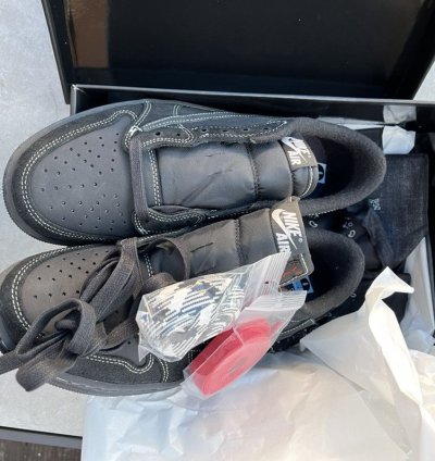 Air Jordan 1 Retro Low Og Sp Travis Scott Black Phantom