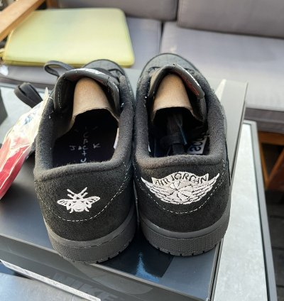 Air Jordan 1 Retro Low Og Sp Travis Scott Black Phantom