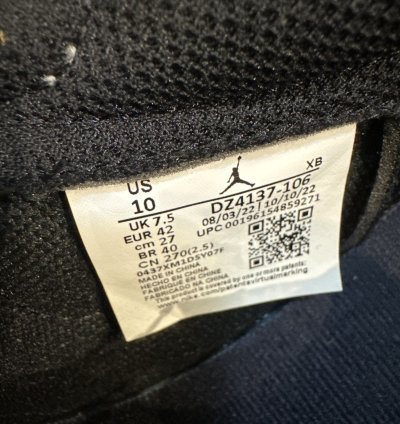 Air Jordan 1 Travis Scott sz 8 5m Sz 10w