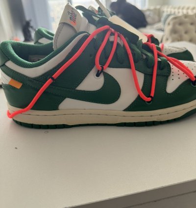 Off-white Off White Nike Dunk Low Green White