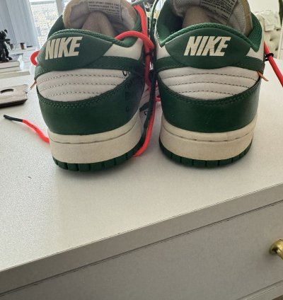 Off-white Off White Nike Dunk Low Green White