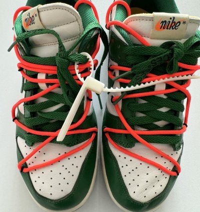 Off-white Off White Nike Dunk Low Green White