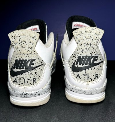 Size 11 - Nike Air Jordan 4 Retro Og White Cement 2016