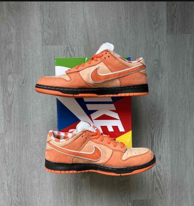 Size 12 - Nike Dunk Low Sb Concepts Orange Lobster Suede