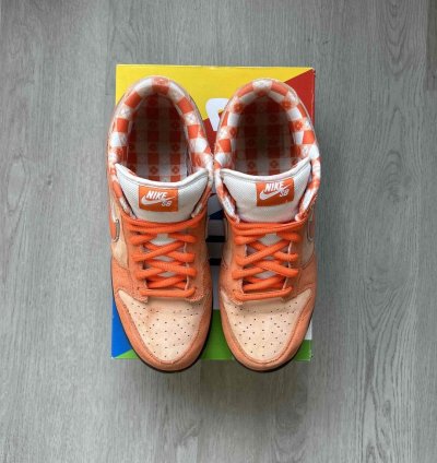 Size 12 - Nike Dunk Low Sb Concepts Orange Lobster Suede