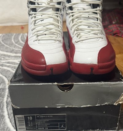 Air Jordan 12 Retro Cherry 2009 Size 10 Ds