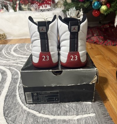 Air Jordan 12 Retro Cherry 2009 Size 10 Ds