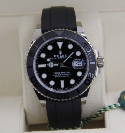 Rolex Yacht-master 42 White Gold Ref 226659 42mm Box Paper 11 2021 New