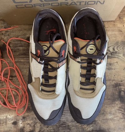 Size 12 5 - Travis Scott Nike Air Max 1 Baroque Brown