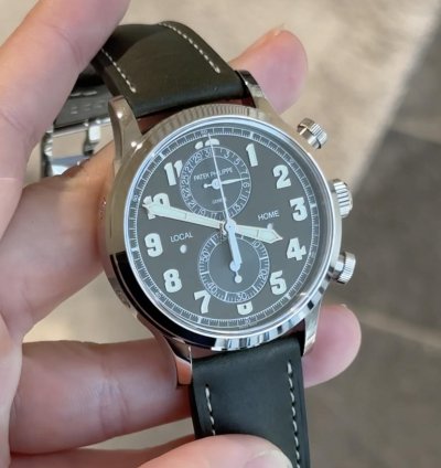 Patek Philippe Calatrava Pilot Travel Time Chronograph