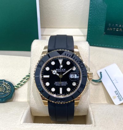 Rolex Yacht-master 42 Yellow Gold On Oysterflex 2023 Full Set