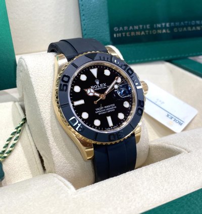 Rolex Yacht-master 42 Yellow Gold On Oysterflex 2023 Full Set