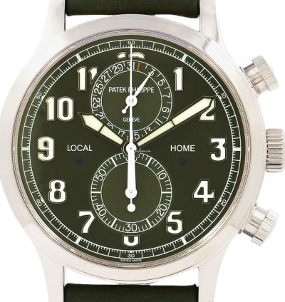 Patek Philippe Calatrava Pilot Travel Time Chronograph 5924g-010