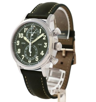 Patek Philippe Calatrava Pilot Travel Time Chronograph 5924g-010