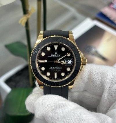 Rolex Yacht-master 42 Yellow Gold Oysterflex 226658 2024