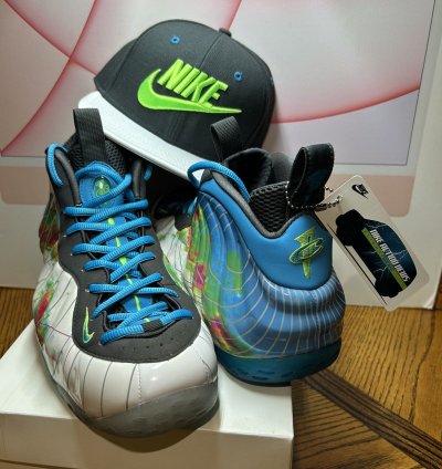 Size 14 - Nike Air Foamposite One Prm Weatherman 2013 Hat
