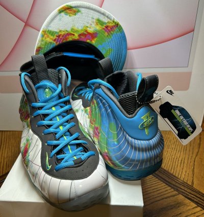 Size 14 - Nike Air Foamposite One Prm Weatherman 2013 Hat