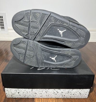 Size 5 5y 7w - Air Jordan 4 Black Cat