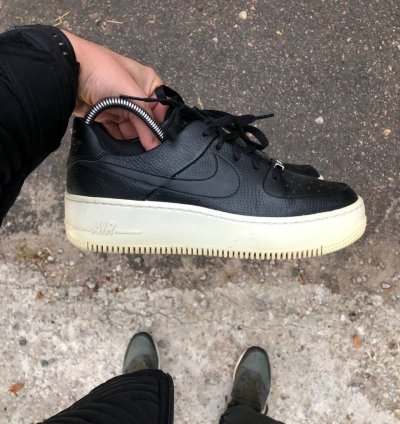 Very Rare Nike Air Force 1 Shadow Low Classic Sneakers 90s