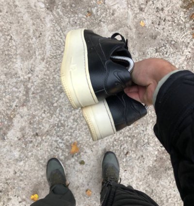 Very Rare Nike Air Force 1 Shadow Low Classic Sneakers 90s
