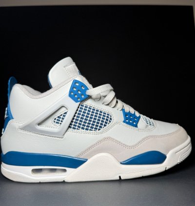 Size 8 5 - Air Jordan 4 Retro Military Blue 2024 Men Shoes
